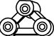 WALKER 80466 Holder, exhaust system